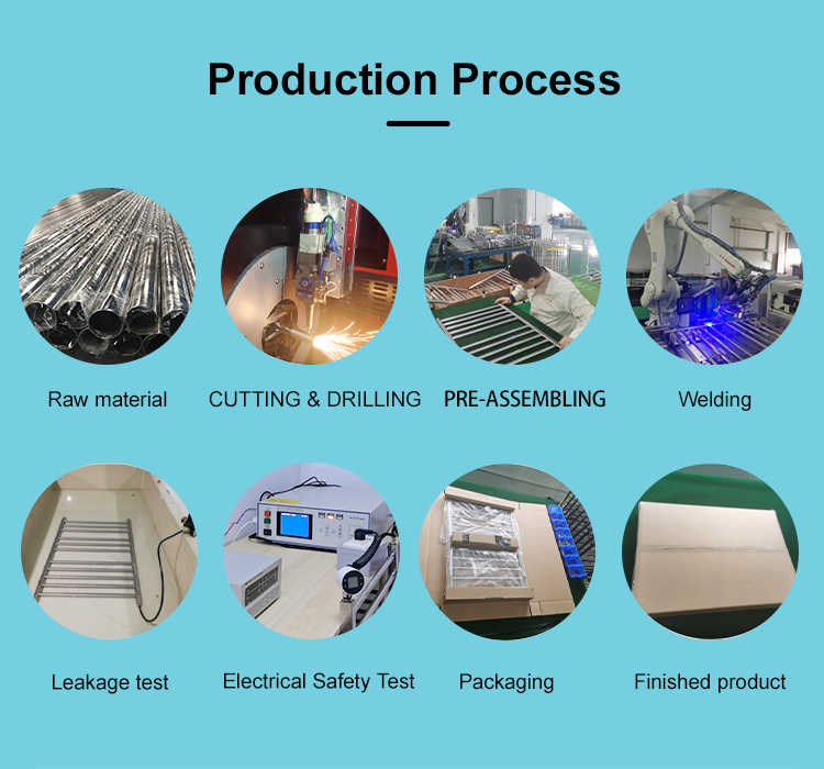 electric heated towel rail production process electric heated towel rail production process