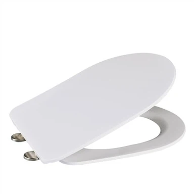 Тънка D-образна тоалетна седалка