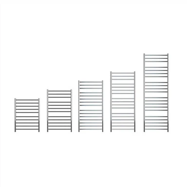 Радиатор за кърпи със стълба от неръждаема стомана